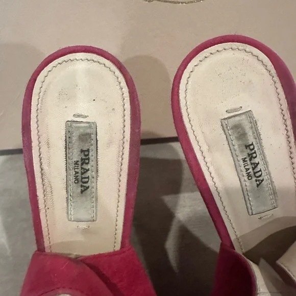 PRADA peep toe heels - Picture 4 of 10